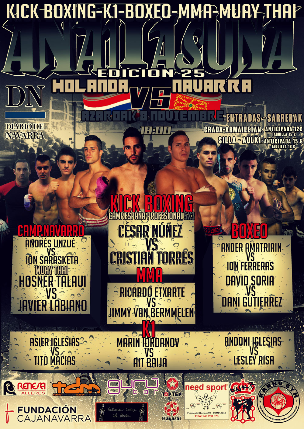 La Velada de Anaitasuna cumple 25 a&ntilde;os